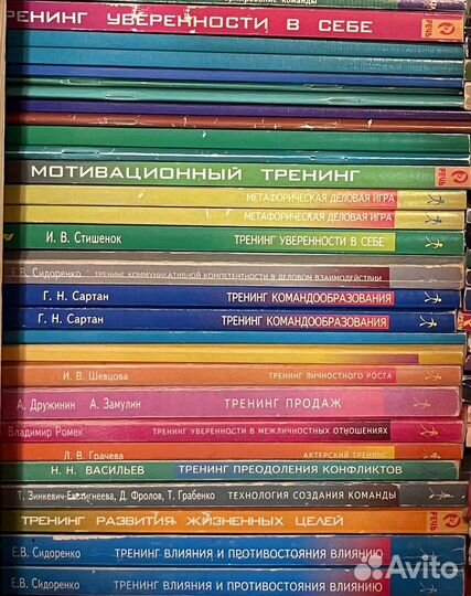 Книги по тренингу, для тренинга, для тренера