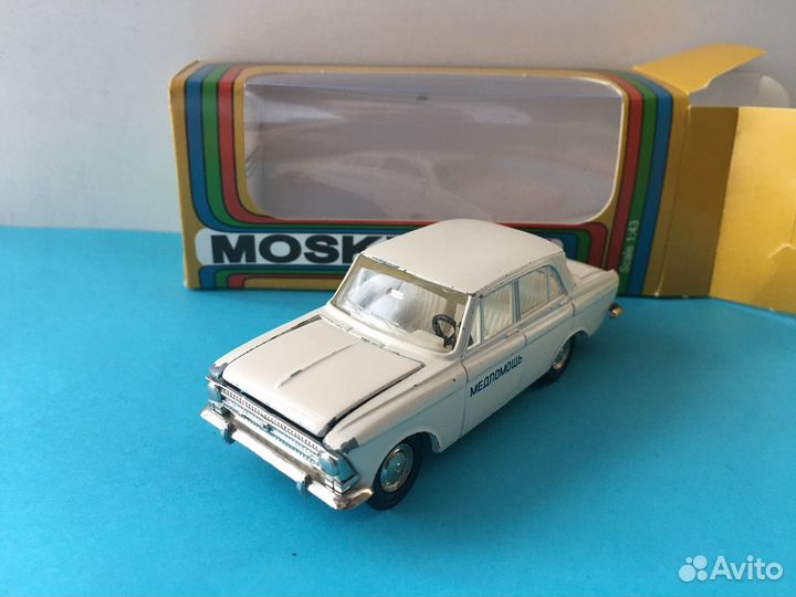 Модель Москвич 408 А1 ми 1/43 СССР в коробке