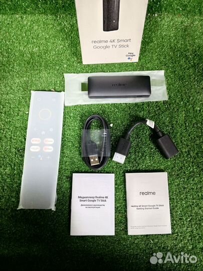 Тв-адаптер realme 4K Smart Google TV Stick Global