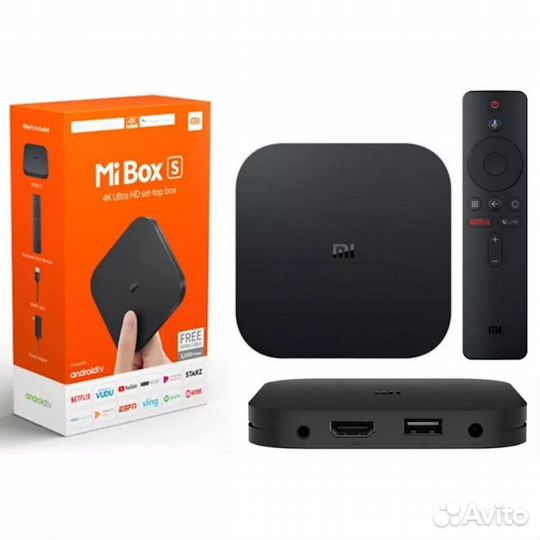 Android tv приставка xiaomi mibox s