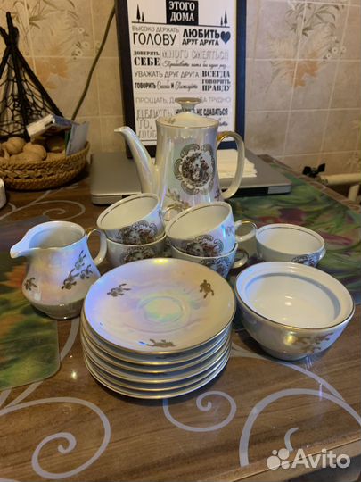 Сервиз кофейный гдр мадонна