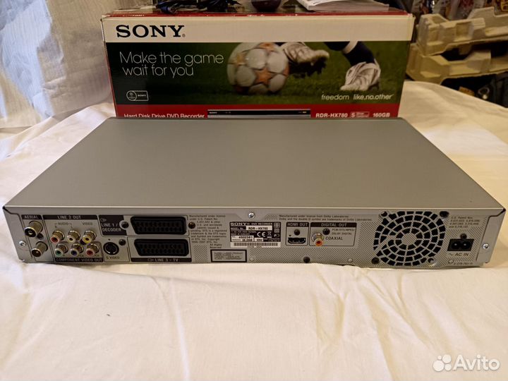 DVD Recorder RDR-HX780