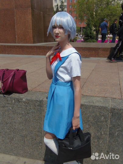Косплей евангелион Анями Рей