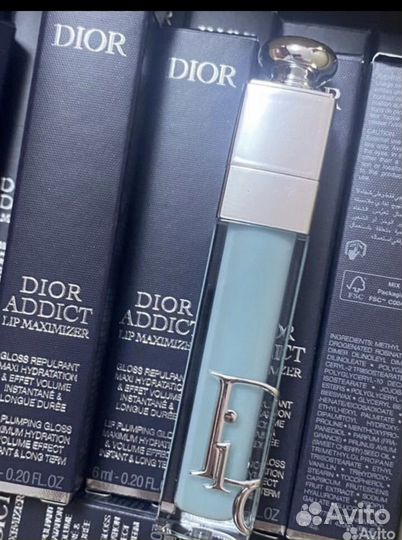 Dior addict lip maximizer 065 ice blue оригинал