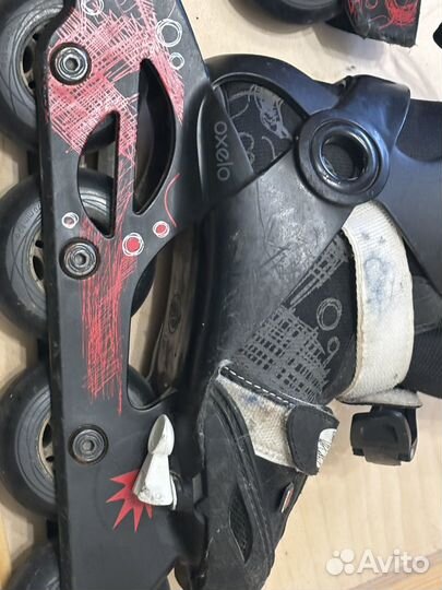 Роликовые коньки детские раздвижные