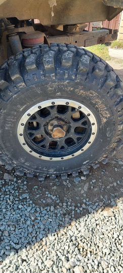 Комплект грязевых колёс на УАЗ