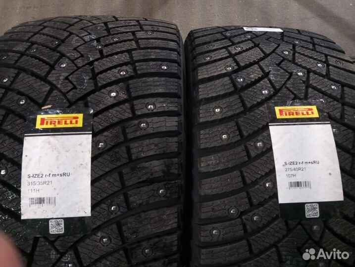 Pirelli Ice Zero 2 275/40 R21 и 315/35 R21 111H