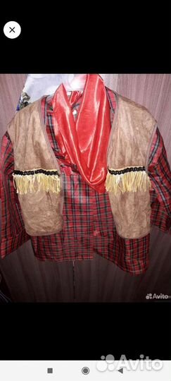 Новогодний костюм ковбоя 116-122