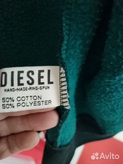 Толстовка на молнии diesel.Оригинал