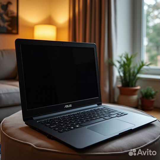 Черный игровой ноутбук Asus