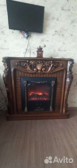 Камин электрический бу