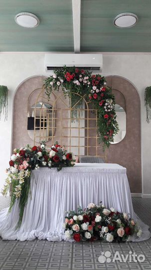 Свадебный декоратор, оформление фотозоны шарами