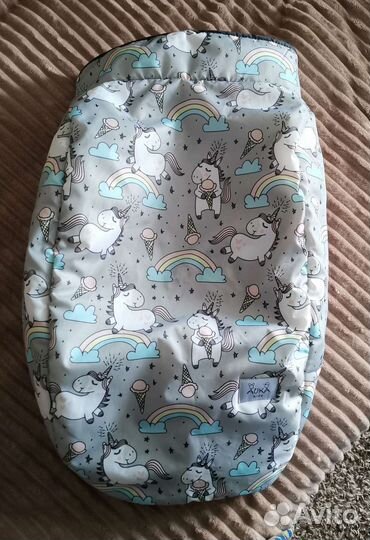 Накидка на ножки чехол муфта перчатки для коляски