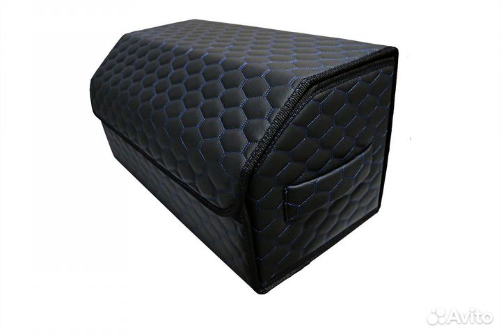 Органайзер в багажник 80 см черный синий черный