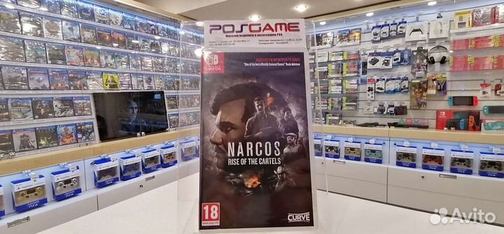 Narcos Rise of the Cartels Nintendo Switch