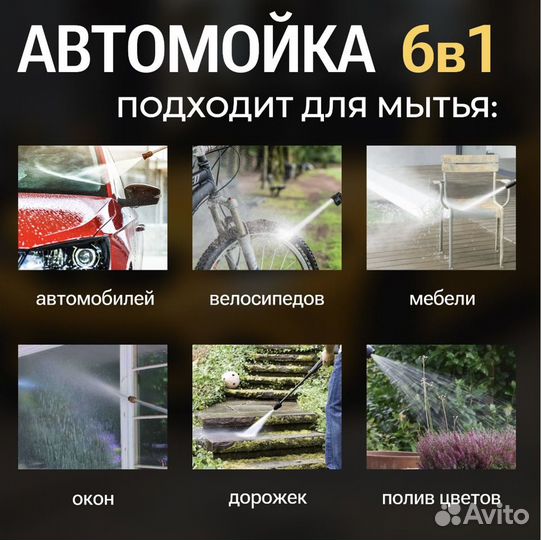 Аккумуляторная минимойка