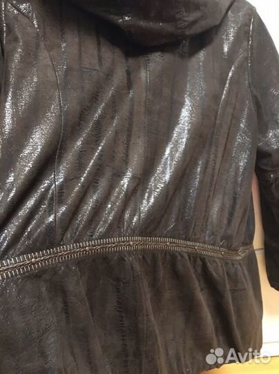 Куртка кожаная демисезон