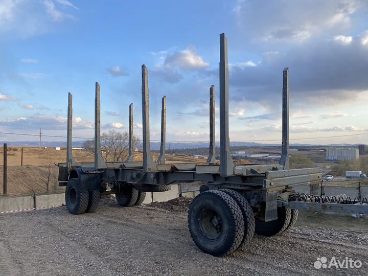 Прицеп лесовоз (сортиментовоз) МАЗ 837810-020, 2008