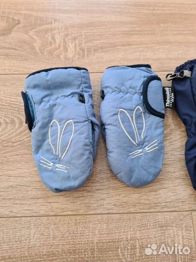 Непромокаемые варежки краги