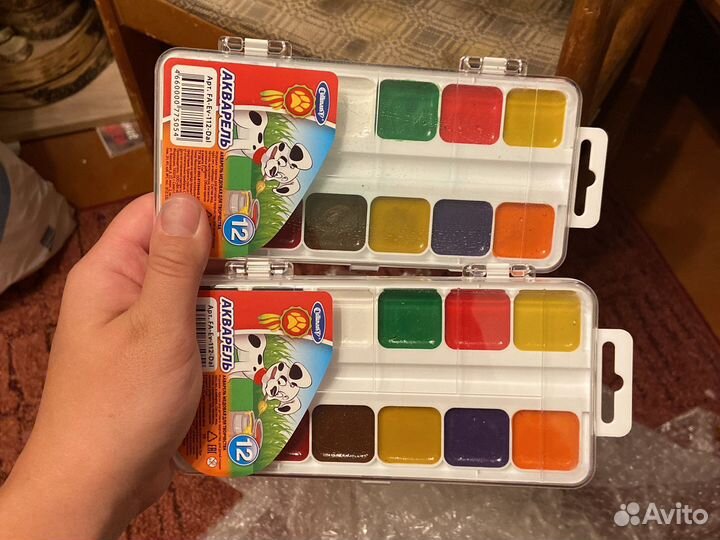 Акварельные краски