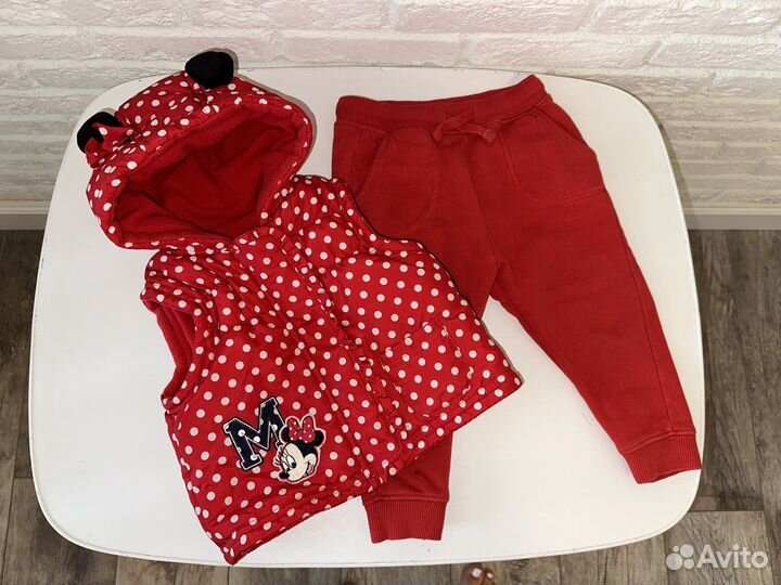 Комплект на девочку от 3х до 18 месяцев