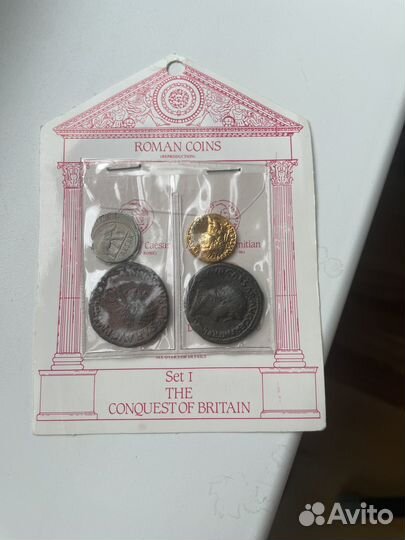 Британские монеты времен римской империи