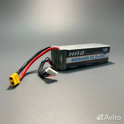 Аккумулятор HRB 4000mAh 60C (XT-60) опт