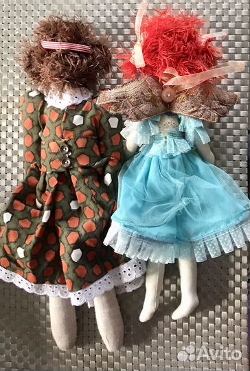 Куклы тряпичные в стиле Тильда