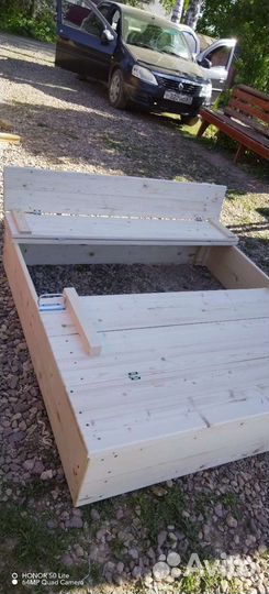 Детская песочница трансформер