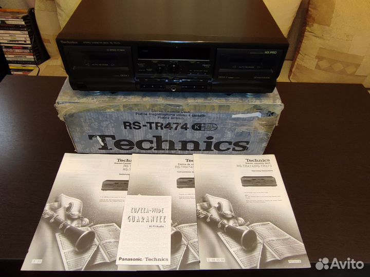 Дека кассетная Technics RS-TR 474 в доставке