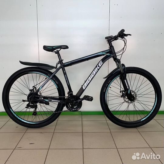 Велосипед горный Черный-белый