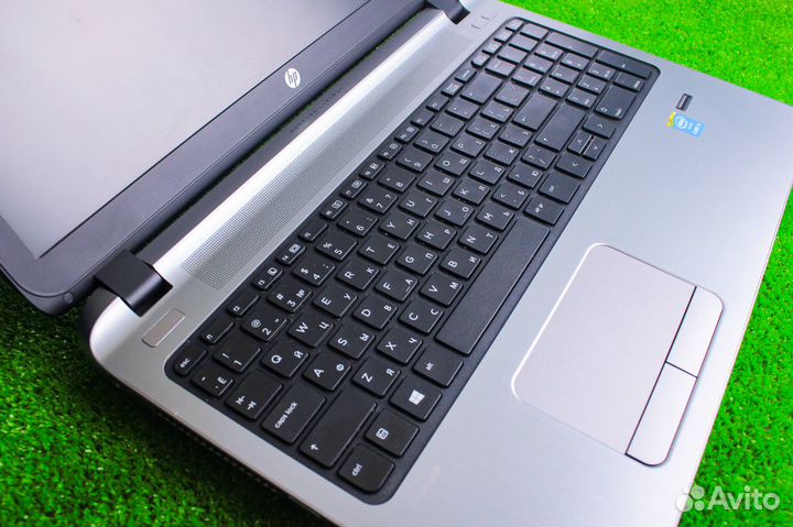 Ноутбук HP на Core i5 в металле