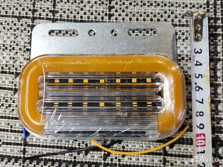 Фонари габаритные LED боковые Газель с поворотом