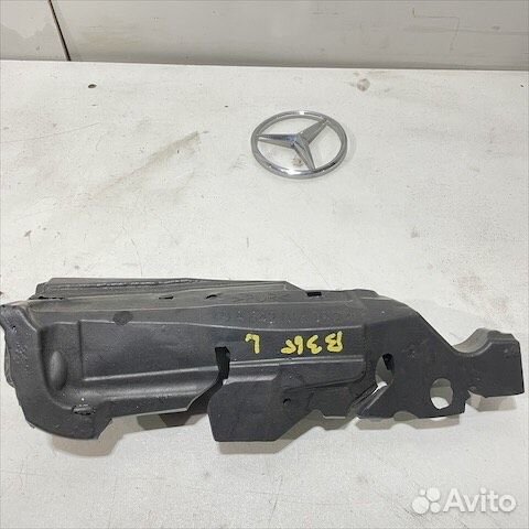 Шумоизоляция двигателя левая Мерседес ом 642