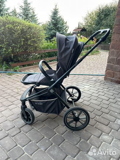 Коляска Labala Raiz stone grey