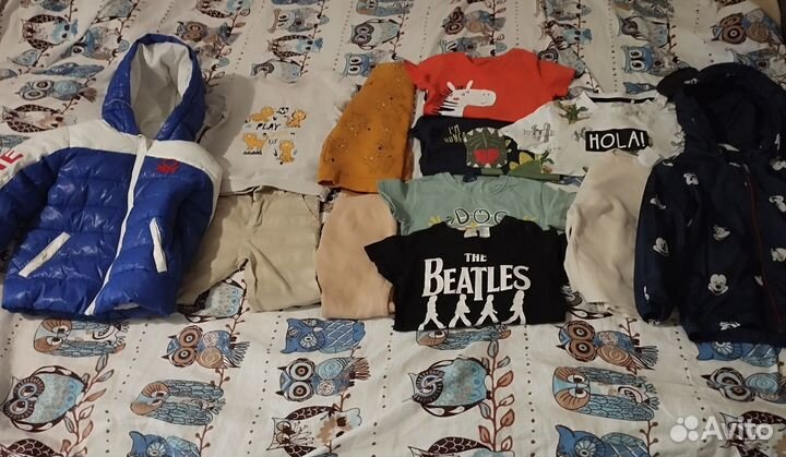 Вещи пакетом на мальчика 92