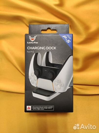 Докстанция для зарядки геймпадов PS5