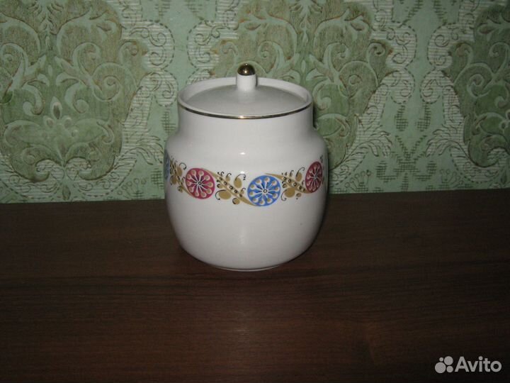 Сахарница и молочник. Фарфор. СССР. 1970-е