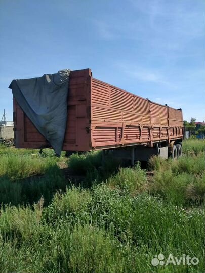 Полуприцеп бортовой ОДАЗ 9370, 1986