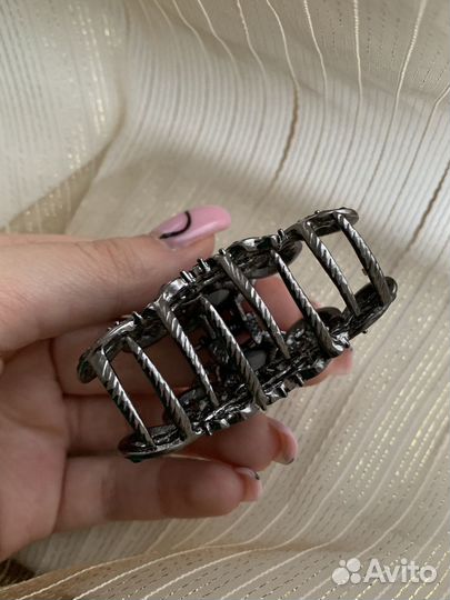 Винтажный крабик для волос