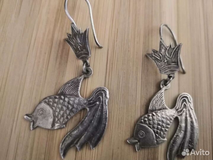 Редкие Серьги СССР 70-80-е