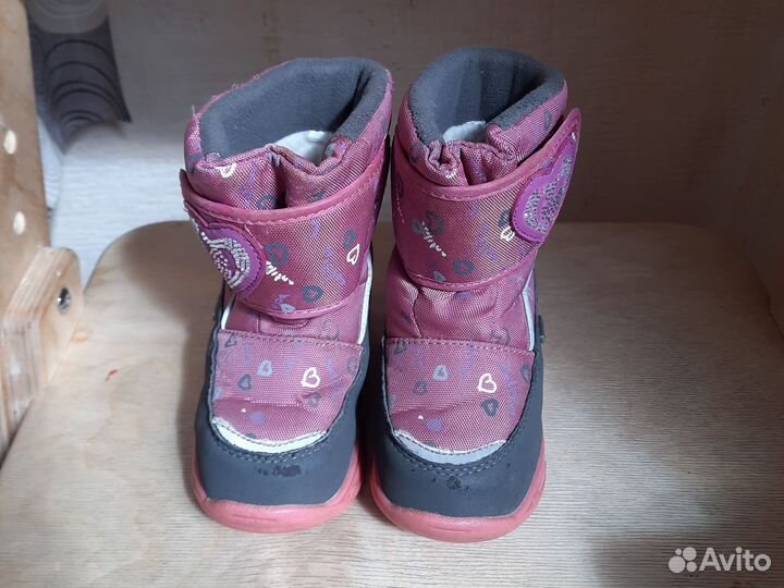 Сапоги зимние для девочки