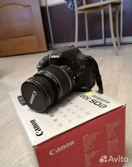 Зеркальный фотоаппарат Canon 500D