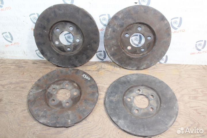 Комплект защиты ступиц на Jaguar XJ X300