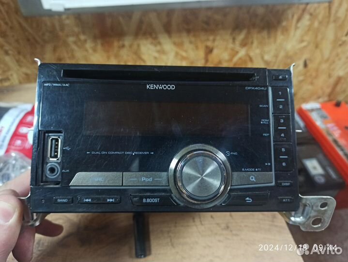 Магнитола 2 din Kenwood dpx404u