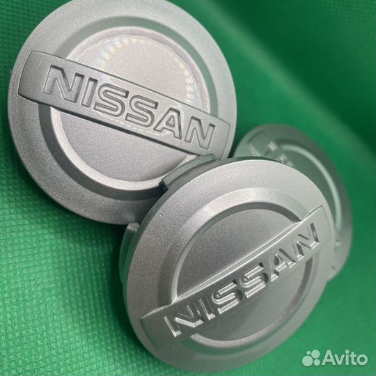 Колпачки на литые диски Nissan 56мм