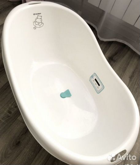 Ванночка детская для купания с горкой