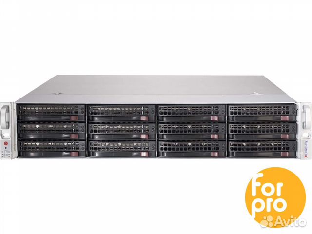 Сервер Supermicro 826 12LFF 2xE5-2680 64GB