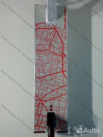 Трюковой самокат hipe H6 Raw/Red, новый