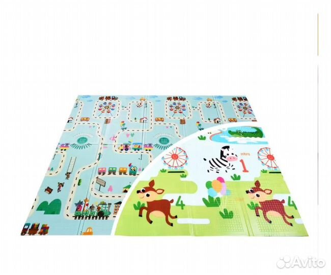 Складной детский коврик 180 200